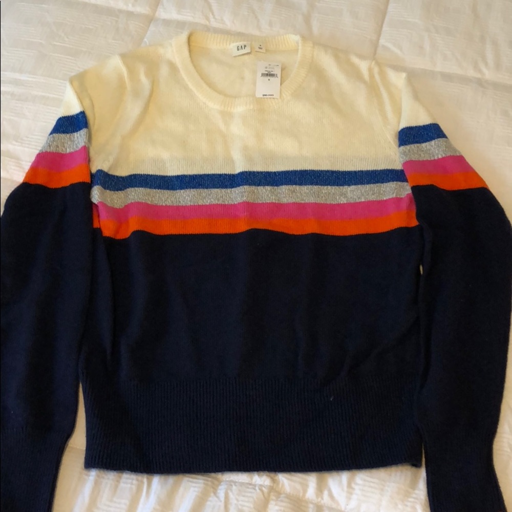 Striped womens sweater